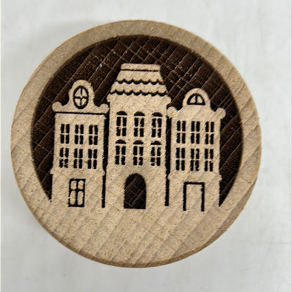 Gdansk Cookie Wooden Stamp
