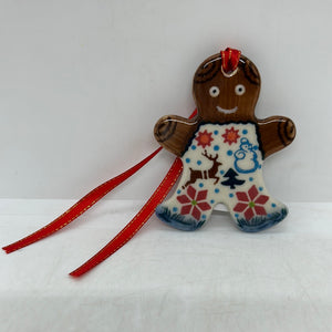 B16 Boy Gingerbread Ornament - U-SG