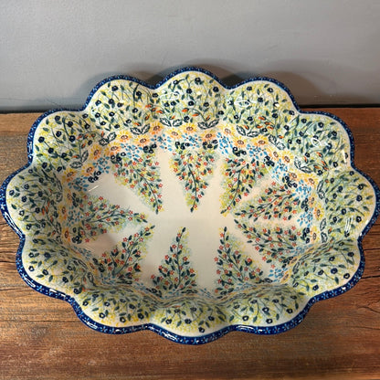 Wavy Edged Platter - WK80