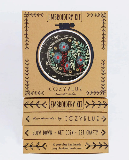 Night Garden Embroidery Kit