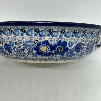 Baker ~ Round w/ Handles ~ 8 inch ~ U4417~ U3!