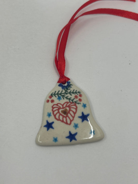 Flat Bell Ornament - CU-337