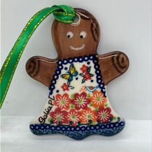 Load image into Gallery viewer, B15 Girl Gingerbread Ornament - A-M