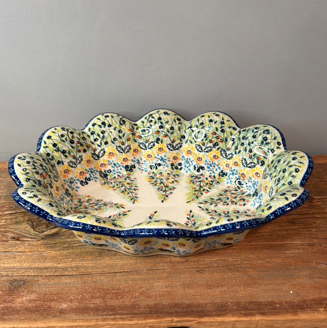 Wavy Edged Platter - WK80