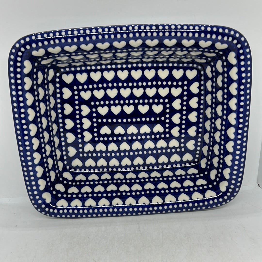 Baker ~ Rectangular w/Rim ~ 9.25 x 11  ~  375EX ~ T3!