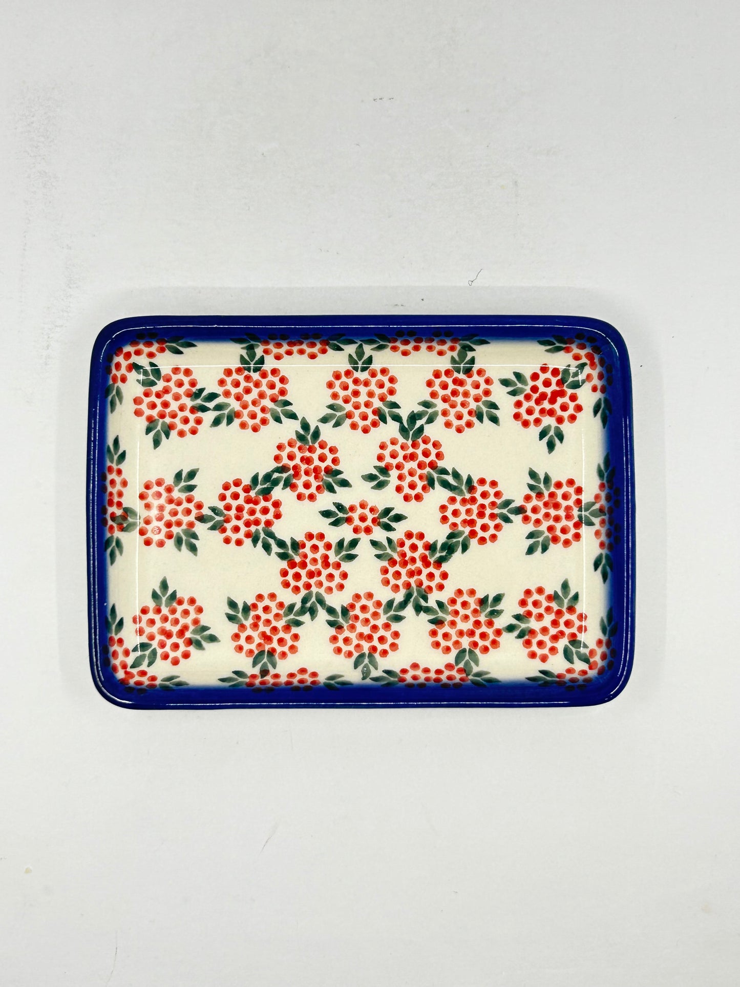 Flat Soap Dish with Rim - D88