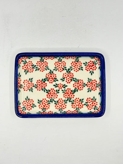 Flat Soap Dish with Rim - D88