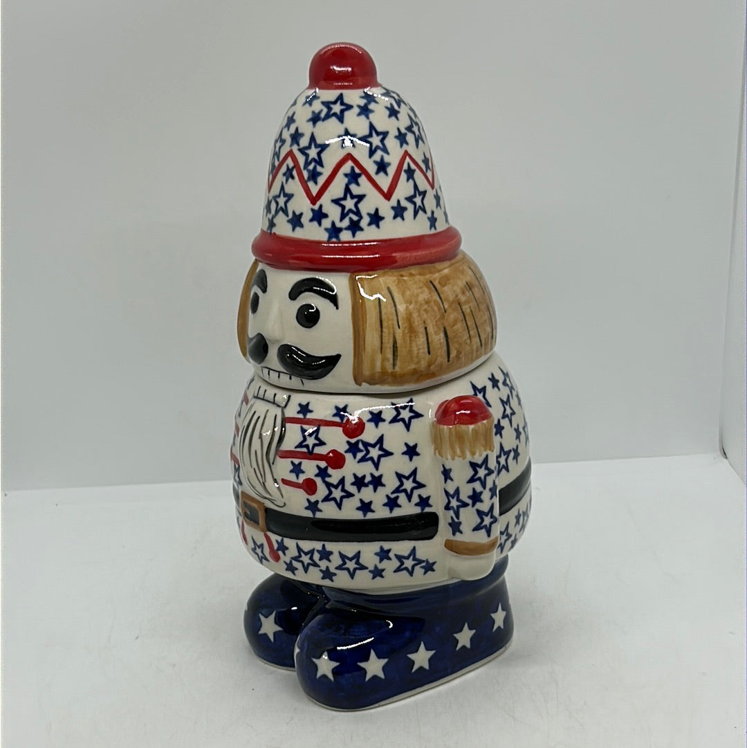 Nutcracker Candy Jar - D47
