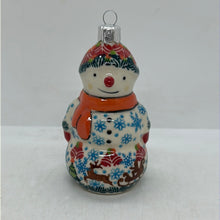 Load image into Gallery viewer, B13 Snowman Ornament A-S3