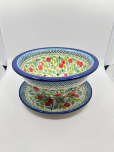 Berry Bowl w/ Saucer ~ 8W ~ 3250X - T4!