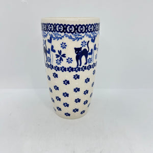 Lady Blue Latte Mug - 027 - U4