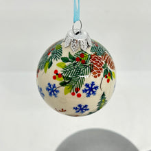 Load image into Gallery viewer, 2.5&quot; Kalich Round Ornament - Reindeer Scene