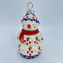 Load image into Gallery viewer, Snowman Ornament P-J