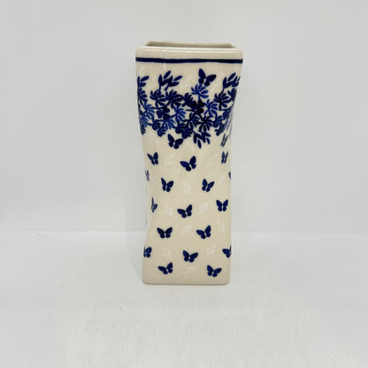 Lady Blue Twisted Vase - 008 - U3
