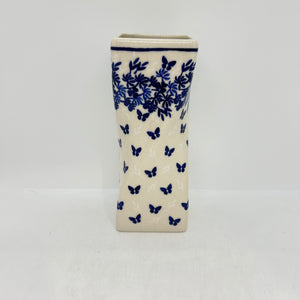 Lady Blue Twisted Vase - 008 - U3