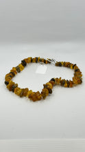Load image into Gallery viewer, Baltic Amber Necklace made of free form amber beads
