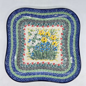 Tray ~ Square Fluted (9.5 in.) ~ U5131 - U4!