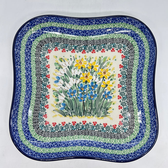 Tray ~ Square Fluted (9.5 in.) ~ U5131 - U4!
