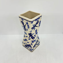 Load image into Gallery viewer, Lady Blue Twisted Vase - 024 - U3