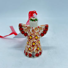 Load image into Gallery viewer, Christmas Market Angel - Brown with Yellow Stars