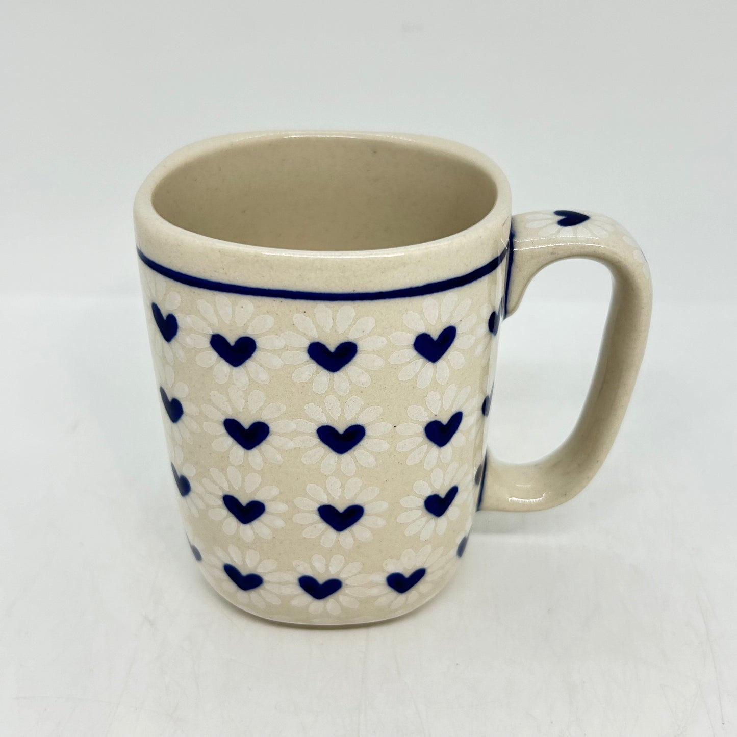 Lady Blue Square Mug - 021 - U1