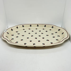 Platter ~ Oval ~ 11.5 x 15.5 inch ~ 135A - T1!