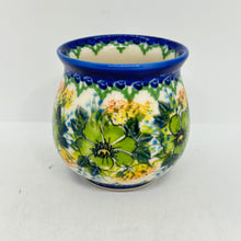 Load image into Gallery viewer, Bubble Mug ~ 11 oz.  ~Green Floral - A2