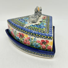 Load image into Gallery viewer, Cheese Box - Blue Floral - A2