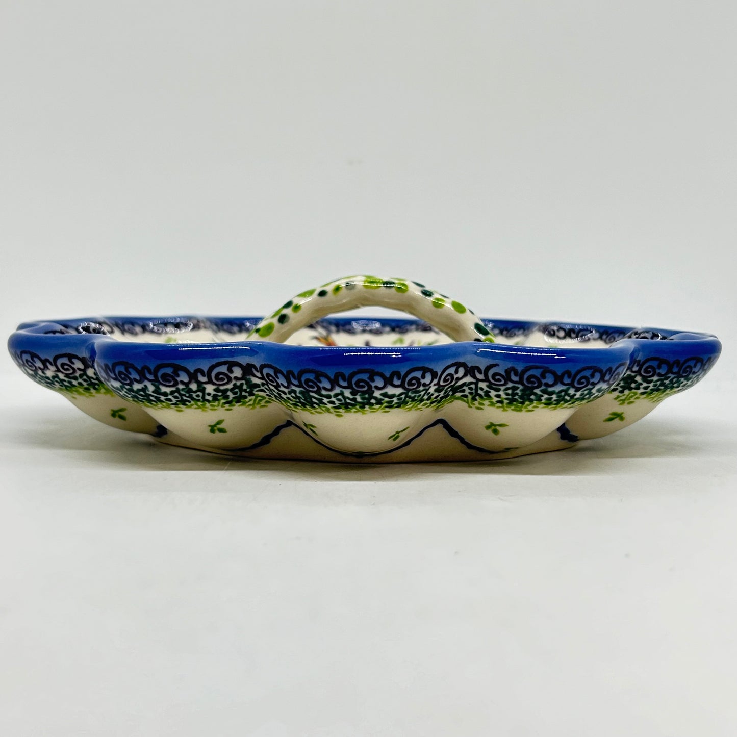 T13 Egg Dish with Handle - U-LA1