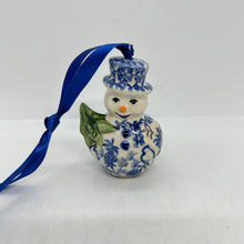 Load image into Gallery viewer, Ornament Snowman with Tree - PS26