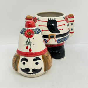 Nutcracker Candy Jar - D10