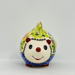 Hedgehog Piggy Bank - Sunflower Flower