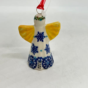 Christmas Market Angel - Blue Snowflake