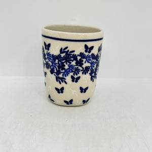 Lady Blue Square Mug - 008- U3