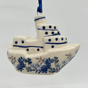 Cruise Boat Ornament - PS26