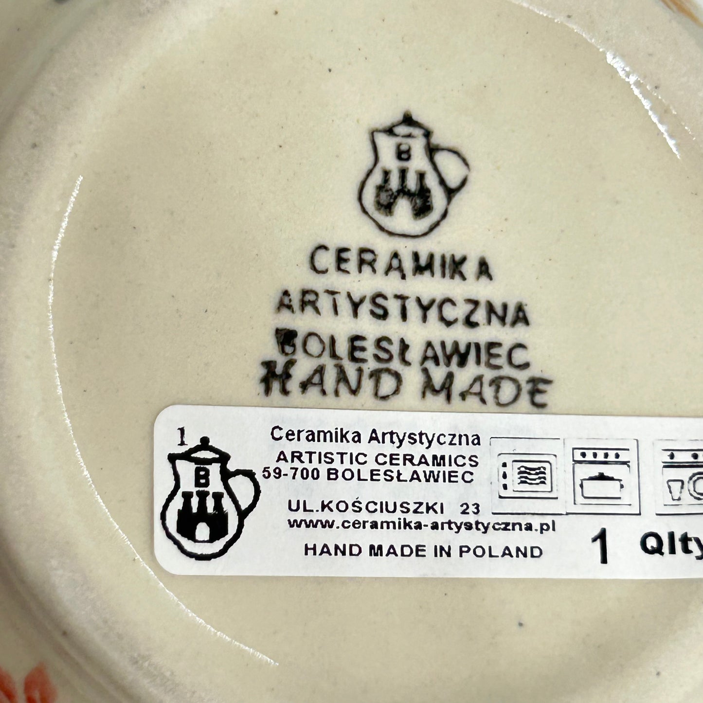 845 ~ Bowl w/ Loop Handle ~ 16 oz ~ 3208X - T4*