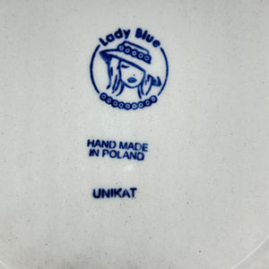 Lady Blue Soup Bowl - 015 - U3