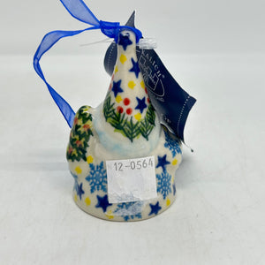 Kalich Small Santa - Blue Snowflake