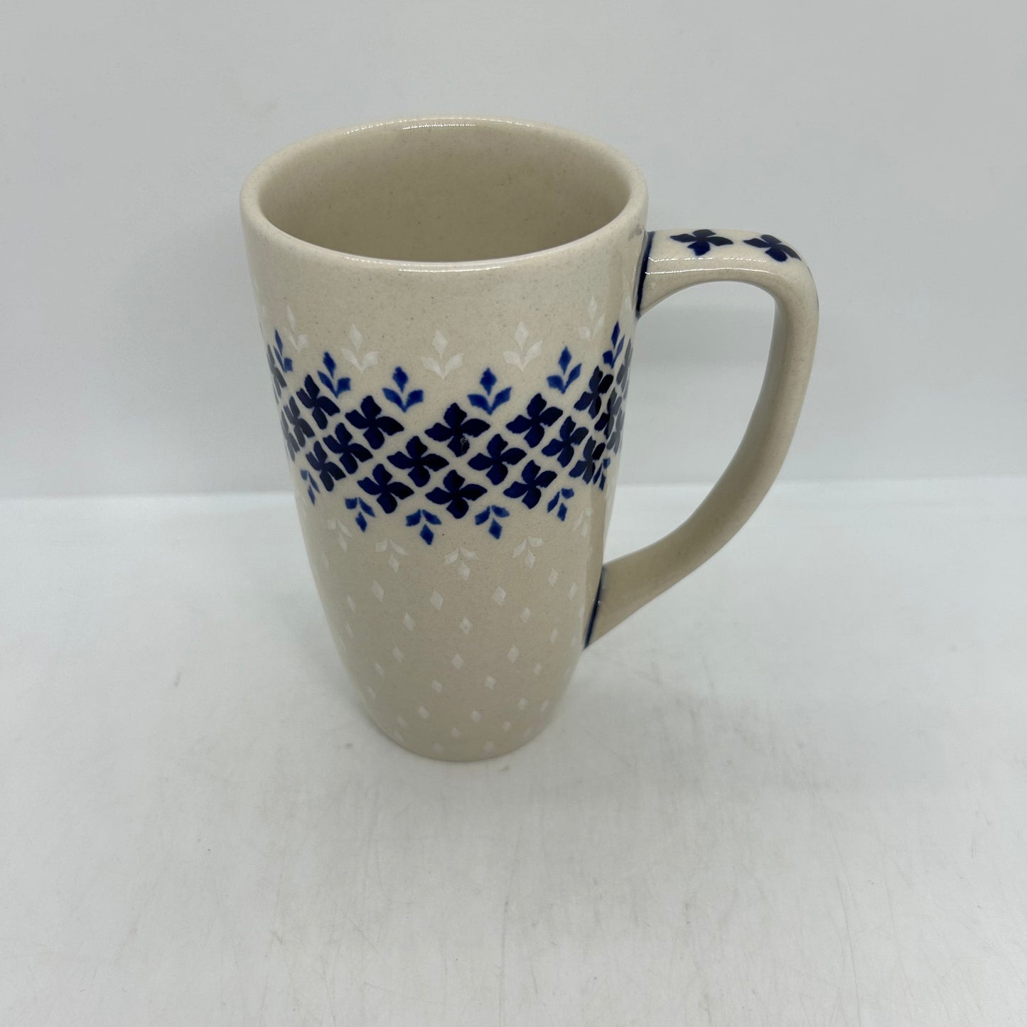 Lady Blue Latte Mug - 004 - U2