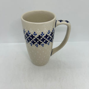 Lady Blue Latte Mug - 004 - U2