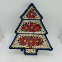 Load image into Gallery viewer, Christmas Tree Divided Platter - A-S5