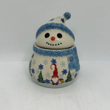 Load image into Gallery viewer, Kalich Snowman Candy Container - U826