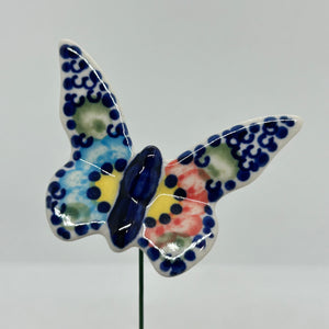 Butterfly Figurine on a Metal stick - 00U1