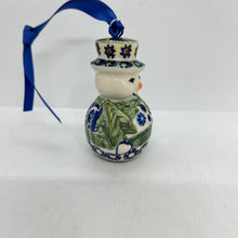 Load image into Gallery viewer, Ornament Snowman with Tree - 0EOZ