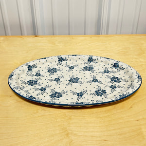 Oval Platter ~ 14.5” x 10” ~ 2374* - T3!