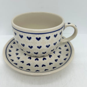 Oversized Mug with Saucer - 021 - U1