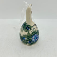 Load image into Gallery viewer, Egg Bunny Tree Ornament - Big Blue Flower