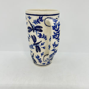 Lady Blue Latte Mug - 024 - U3