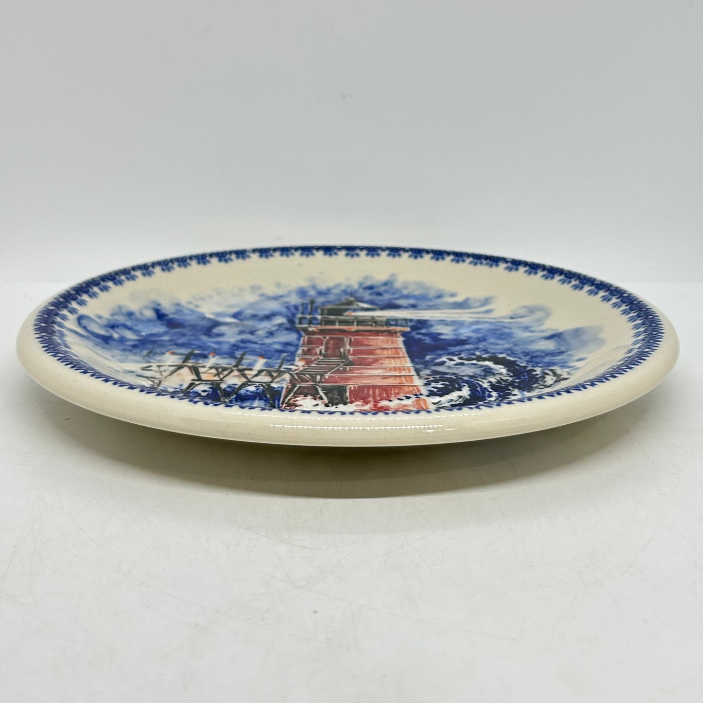 Limited Edition Plate - 9.5" - South Haven Lighthouse