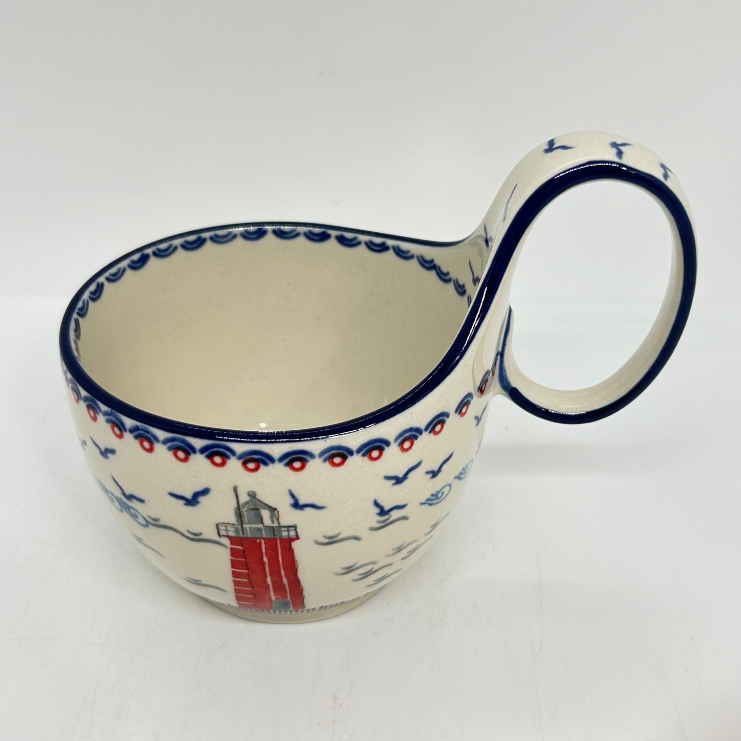 845 ~ Bowl w/ Loop Handle ~ 16 oz - U5164 ~ U3!